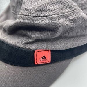 Adidas Gray and Black Hat